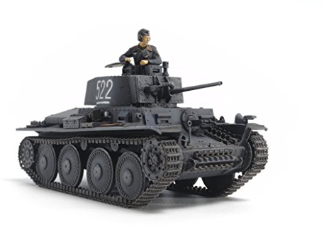 TAMIYA 300032583 Panzer 1:48 Dt. PzKpfw. 38(t) AUSF. E/F, Olive Green Or Gray