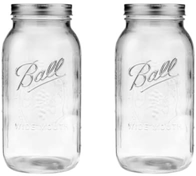 Ball 64 ounce Jar, Wide Mouth, Set of 2