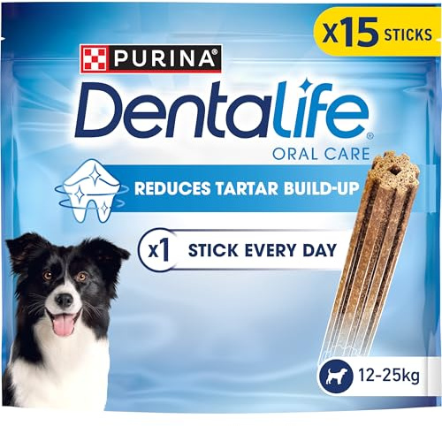 DENTALIFE Medium Dental Chicken Dog Chews 15 Sticks