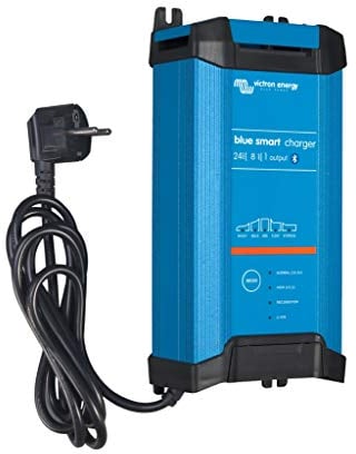 Victron Energy Blue Smart IP22 Chargeur de Batterie Sortie monophasée 24 Volts 8 amp 230 V, CEE 7/7, Bluetooth