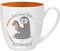 GRUSS & CO Anti-Stress-Tasse Motiv Bürohengst | Tasse mit Spruch, 45 cl, New Bone China | Geschenk für Ihn | 45487