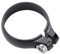 Bike Seat Post Clamp, 31.8 mm Aluminum Alloy Bicycle Bolt Clamp for 27.2mm Bike Seat Post Replacement(Black) Hardwareclampvise Bicycles 6254389843 27Mm Seat Post Clamp Bike Seat Stem Connector Clamp