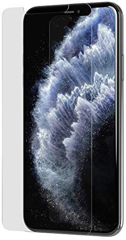 Tech21 Screen Protector Scratch-Resistant Toughened Tempered Glass with BulletShield for Apple iPhone 11 Pro Max - Impact Glass - Clear