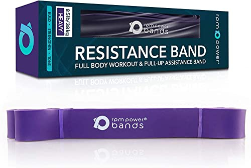 PowerBands Resistance Bänder - Professionelle Fitnessbänder für Krafttraining, Beweglichkeit, Dehnen, Yoga und Mehr (35-85 lbs / 38 kg) (PowerBands Heavy)