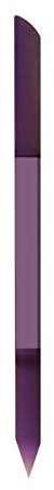 Glas Nagelhautschieber Nagelfeile für Maniküre und Pediküre 115mm - Original Tschechisches Produkt Glas Maniküre Stick (lila)