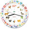 KOOKOO KidsWorld Summer Fun, Bauernhofuhr mit 12 echten Tierstimmen vom Land, Quarzwerk, 34cm