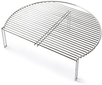 Yakiniku Y190020 - Griglia rialzata per barbecue in ceramica Kamado L