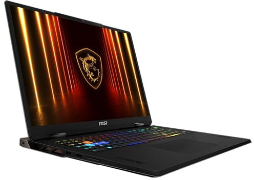 MSI Vector 18 HX AI Gaming-Laptop, 18 QHD+ 240 Hz Display, Intel Core Ultra 9 275HX, NVIDIA GeForce RTX 5090, 32 GB RAM, 2 TB SSD, Windows 11 Home, QWERTZ Tastatur, Cosmos Grau, A2XWJG-657