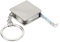ARFUKA Schlüsselanhänger Edelstahl Einziehbares Massband Anhänger Autoschlüsselanhänger Rollmaßband Körpermaßband Schlüsselringe Keychain Geschenk für Geburtstag Valentinstag Neujahr Weihnachten