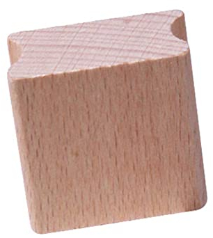 12 Stück Blanko-Holzstempel Buchenholz Siegelstempel Holzstempel für DIY Scrapbooking Kunsthandwerk Prägung