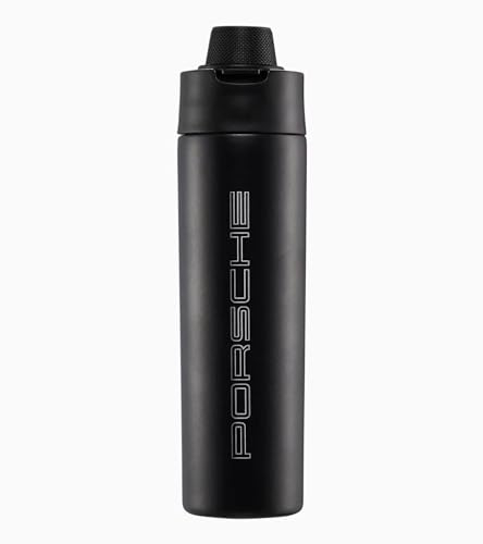 Porsche Thermo-Trinkflasche, 550 ml, Schwarz, WAP0501210PTFL