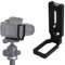 Quick Release L-Halterung Arca Swiss, DSLR L-Bracket Vertikale mit Schnellwechselplatte, 1/4 Zoll Schraube Arca Swiss für die Meisten Stative Einbeinstative Gimbal-Stabilisatoren