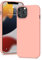YATWIN Silicone Case for iPhone 12 Pro Max, Soft-Touch, Shockproof, DustProof, Antiskid Full Body Armour Phone Cover for Apple iPhone 12 Pro Max - Pink