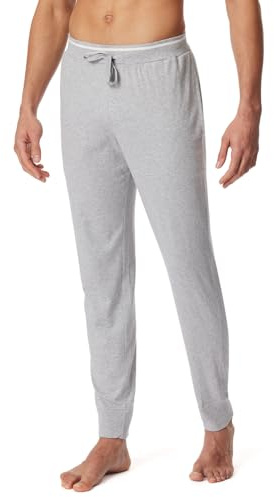Schiesser Herren Schlafhose Lang mit Bündchen - Mix + Relax - Organic Cotton Pyjamaunterteil (1er Pack)