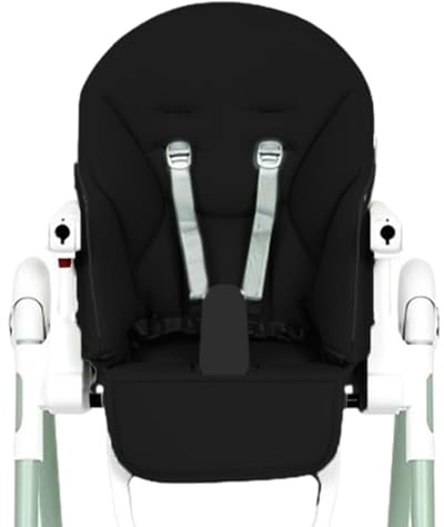 Generisch Hochstuhl Sitzbezug Für Peg-Perego Baby Hochstuhl Kissen Esszimmerstuhl PU Leder Sitzkissen Atmungsaktive Hochstuhlauflage