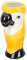 OKUMEYR Tasse Tiki Céramique Jaune Forme De Perroquet Verre à Cocktail Décoratif Pour Bars Et Maisons Mug à Cocktail Et Stable Parfait Pour Boissons Variées