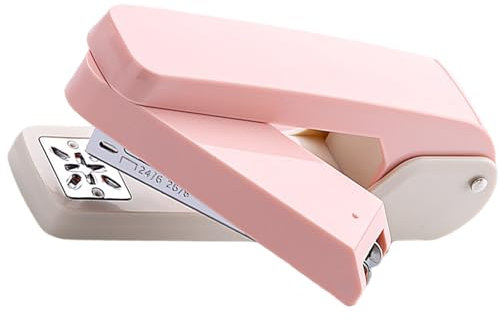 360 Grad drehbares Heftgerät, 25 Blatt Kapazität, für Hefte, Broschüren, Zeitungen, Prospekte, Heften, Bindung