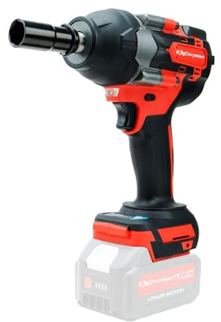 DogChrymion 20V Akku Schlagschrauber 1/2 Zoll, kompatibel mit Makita 18V Akkus, max. Drehmoment 820 Nm, bürstenloser Motor, bis zu 3200 U/min, ohne Akku & Ladegerät (nur Gerät)