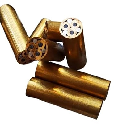 KEMKEY Rivet mosaïque, 7x25mm-086 (diamètre X longueur), incrustation de clous de fleurs, fronde, bricolage, une pièce