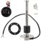 A ABSOPRO Fuel Sending Unit and Gauge Kit 180mm Length Boat Fuel Sending Unit Marine Fuel Sender Unit Metal Black Silver Tone 1 Set 240-33 Ohm
