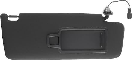 ZzYyyJie para Hyundai i20 2008-2018 Parasol para Coche con Espejo cosmético Parasol para Coche con Espejo,Visera Solar Interior,B Black Right (Passenger)