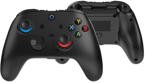 RUEIURI Switch Controller, Wireless Bluetooth Game Controller, 2.4Ghz Switch Controller Compatible with PC (Windows 7/8/10), Android, TV Box, iOS,Dual Vibration, Ideal for Gaming Enthusiasts
