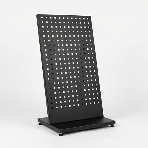 Jan Nowak Lochwand freistehend 66 x 40 x 30 cm Metall Pegboard mit 15° Neigung 30 kg Traglast Werkzeugwand Werkbank Organizer kompatibel Zubehör