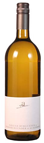 by Weingut Diehl (1L) Weißwein-Cuvée trocken QbA (036) Grau/Weißburgunder & Auxerrois 1.00 Liter/Wine