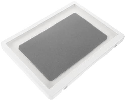 QUMIIRITY Support Mural pour Tablette Tactile Blanc en Plastique, Pivotant 180 Degrés, Étanche et Antichute, Cuisine et Salle de Bain