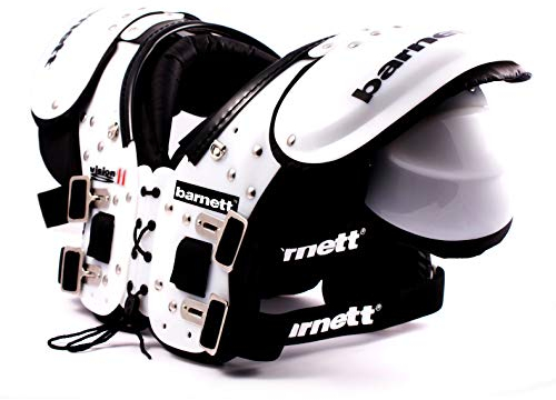 Vision II American Football Schulterschutz, sehr leicht, Gr S, Farbe schwarz