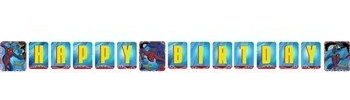 Marvel Spectacular Spider Man Party Plastic Birthday Banner