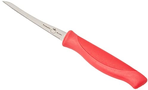 Lacor - 60354 - Cuchillo Dentado Inox. - Rojo