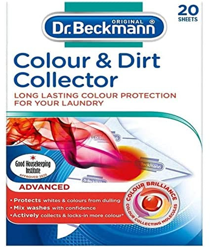 Dr. Beckmann Colour Collector 3in1 | colour collecting sheets for ultimate protection | now with EXTRA COLOUR & FIBRE CARE | xxx sheets