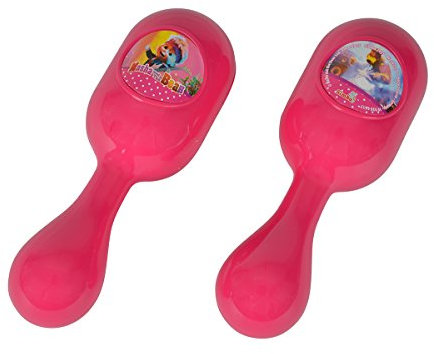 Simba 109306617 - Mascha und der Bär 2 Maracas pink