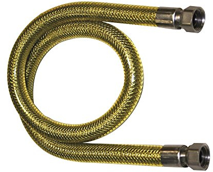 Flessibile per allacciamento gas cucina Ø 1/2” FF 2000 mm