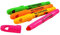 SHACAMO Textmarker, Gelmarker in Neonfarben, Lange haltbar, 4er Set/Farbe: je 1x pink, gelb, orange, grün