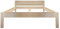 LIEGEWERK Massivholzbett Designbett mit Kopfteil 160x200 cm Bett Holz 160 Bettgestell massiv (160cm x 200cm)