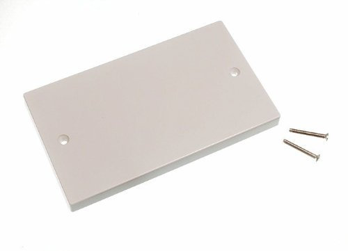 Steckdosen-Abdeckplatten für elektrische Steckdosen, 2-fach, Wandabdeckung