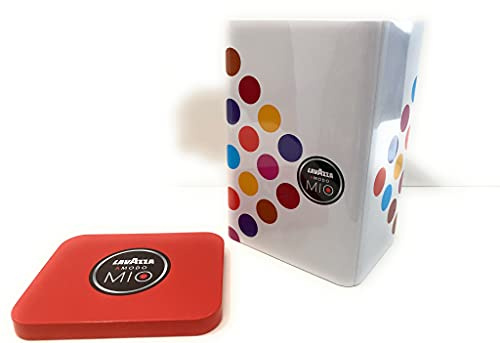 Modo Mio LAVAZZA Vintage Dose Retro Blech Aufbewahrung Kaffee Kapsel Espresso