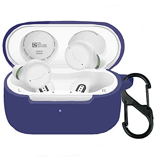 Compatible with Echo Buds 2 Case, Giaogor Silicone Case Cover Easy Carrying Protective Case Cover Compatible with Echo Buds 2 (Blue)