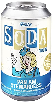 FUNKO VINYL SODA: Pan Am- Stewardess (Styles May Vary)