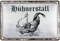Metall Schild 20x30cm Hühnerstall Hühner Huhn Hahn Blechschild