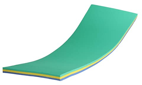 Tapis de Coussin d'eau Flottant épaissi à 3 Couches, Matelas d' Flottante en Mousse Flottante résistante aux déchirures pour Piscine, lac, Loisirs