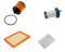 AOQ - KIT TAGLIANDO COMPATIBILE CON FIAT FIAT TIPO_356_357 1.6 D. dal 2016