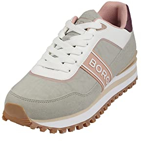 Björn Borg Footwear Damen R2000-CAS-W Sneaker, Grey, 36 EU