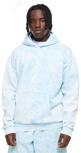 Urban Classics Herren Kapuzenpullover Towel Washed Hoody balticblue 4XL