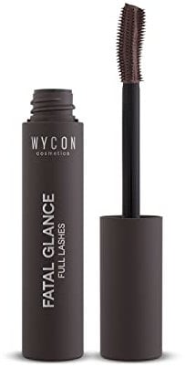 WYCON cosmetics MASCARA FATAL GLANCE BROWN - Mascara Occhi Marrone effetto Spessore e Volume, protegge e rivitalizza le ciglia, 1.0 unità