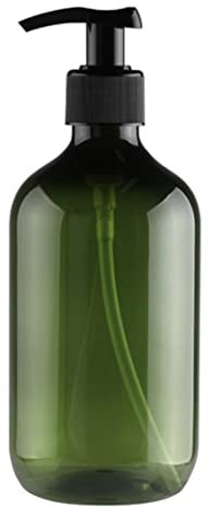 Bottiglia di pompa vuota a lozione ricaricabile shampoo shampoo dispenser gel doccia contenitore 300 ml bottiglia da viaggio verde