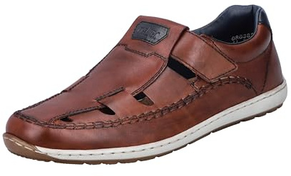 Rieker Herren Halbschuhe 08838-24 braun Gr. 46
