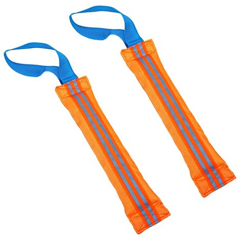 BELLE VOUS Hundespielzeug für mittlere bis große Hunde 2er Pack - Tauziehen Dummy Hundetraining - Hundebeißseile - Hunde Spielzeug robust - Zerrspielzeug Hund - Spielzeug Hunde